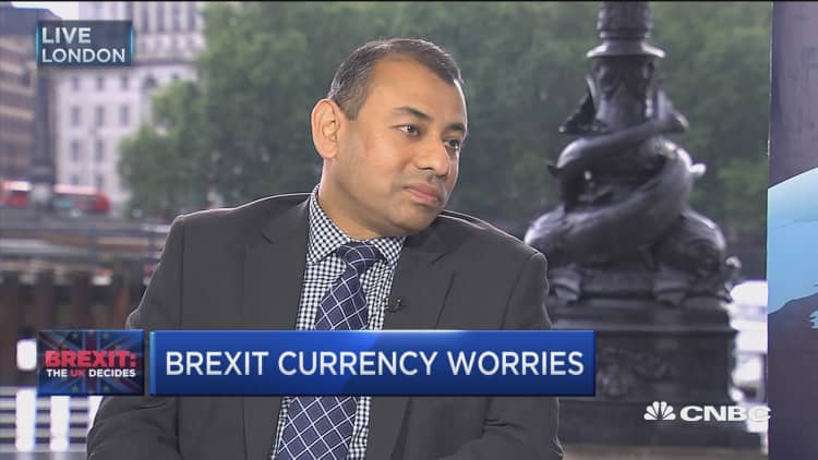 Brexit currency worries 