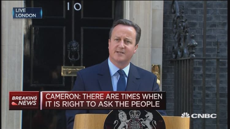 David Cameron to resign as UK prime minister 