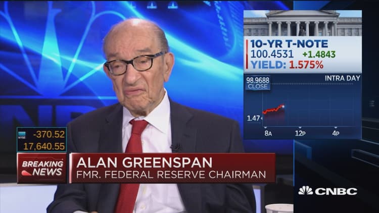 Forces driving US, Europe similar: Greenspan