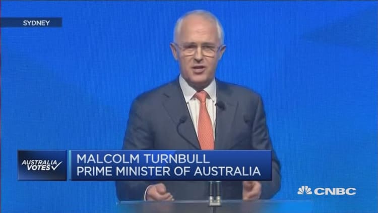 Turnbull makes his pitch to Aussie voters