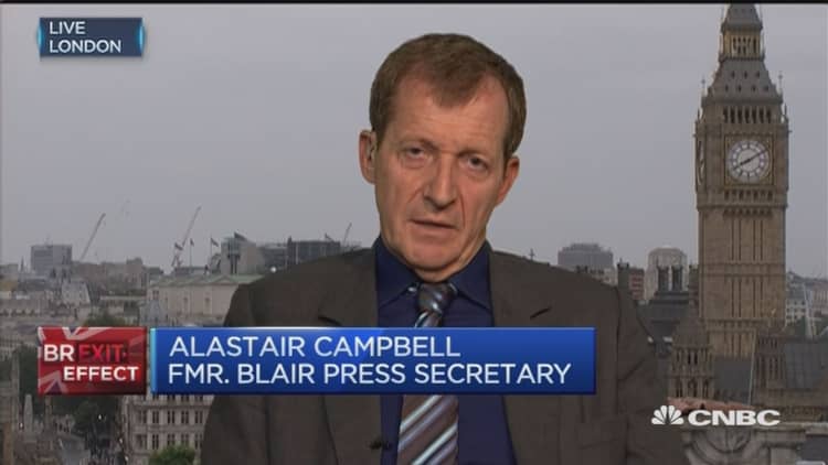 Leave campaign lied to the people: Campbell 