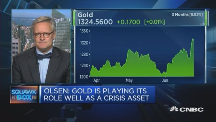 Gold has done well as crisis asset: Investor