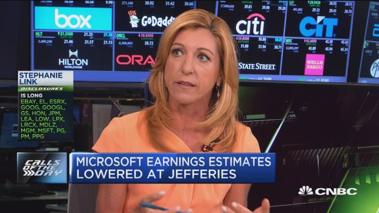 Calls of the Day: Microsoft, Dick's & L Brands