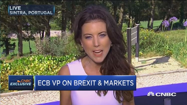 ECB VP on Brexit & markets