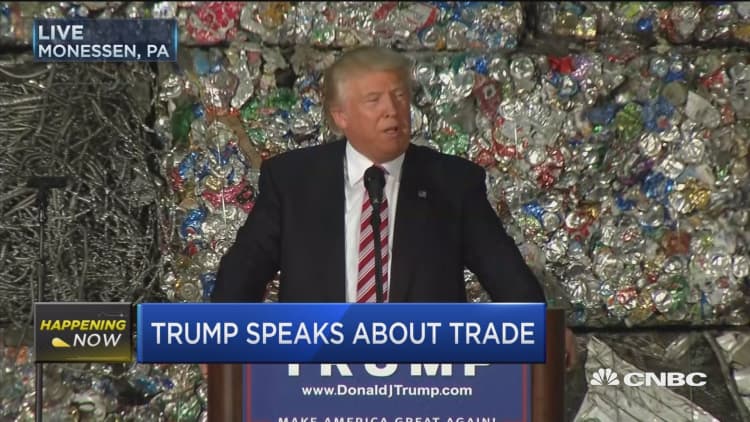Trump: NAFTA worst trade deal in history