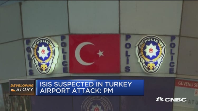 ISIS suspected in Turkey airport attack: PM