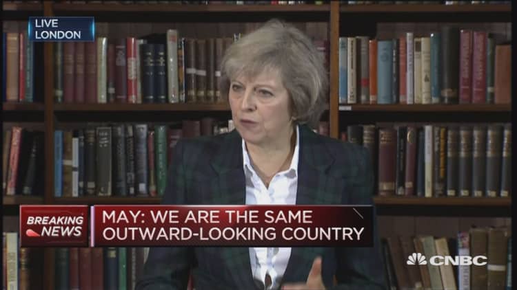 'Brexit means Brexit': Theresa May 