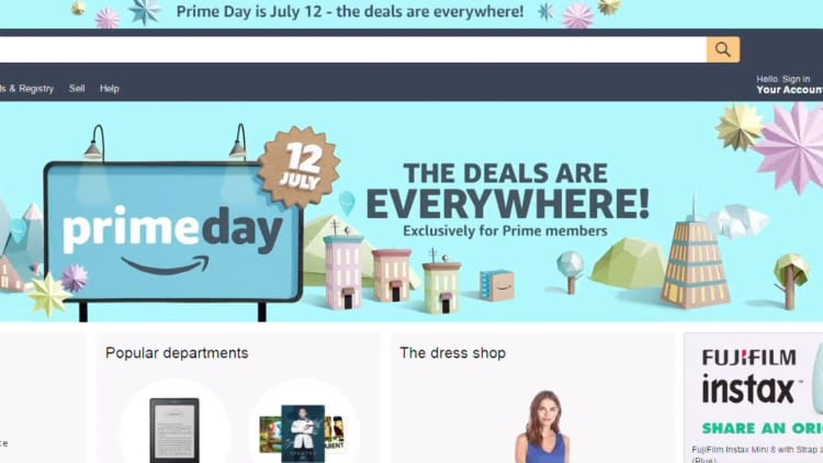 Amazon's second-annual Prime Day to launch July 12