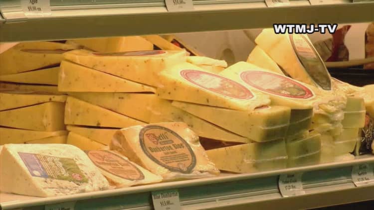 Thieves steal truck with $49K worth of cheese