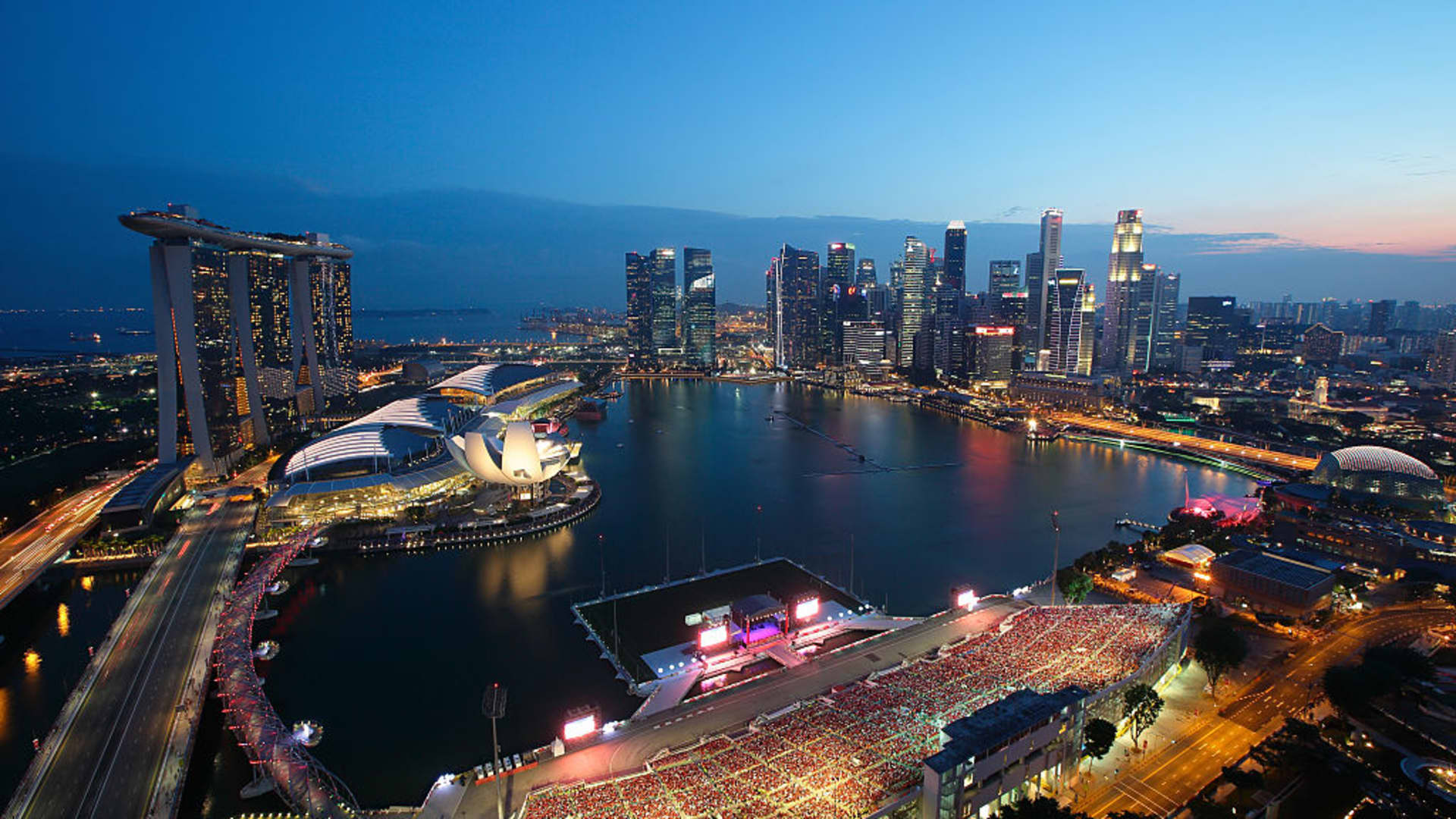 Singapore’s economy grew 2.2% in the fourth quarter, slower than forecast