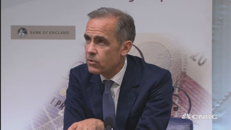 No change in banks’ creditworthiness: BoE’s Carney