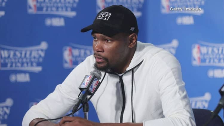 Kevin Durant to join the Golden State Warriors