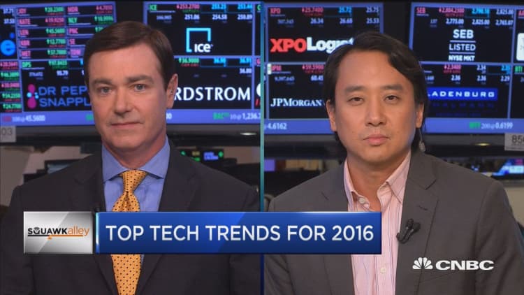Top tech trends for 2016