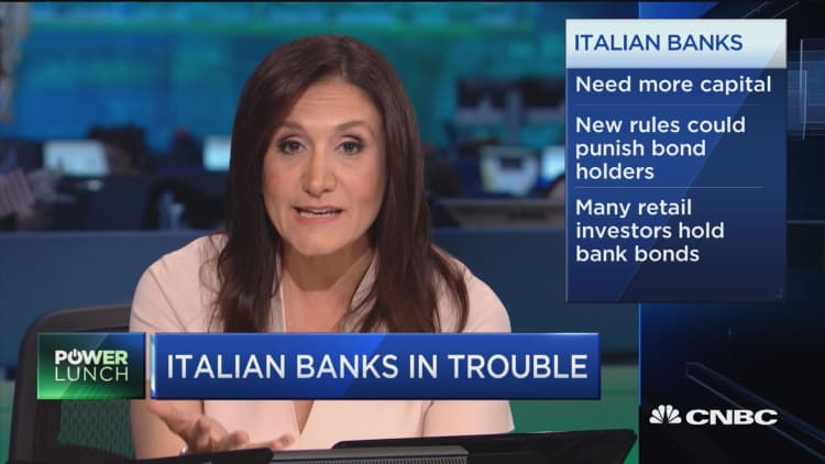 Italian banks in big trouble