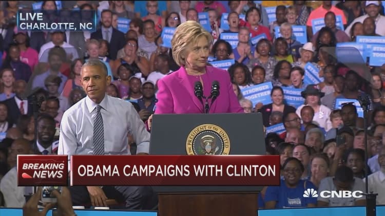 Clinton: Obama saved us from a second Great Depression