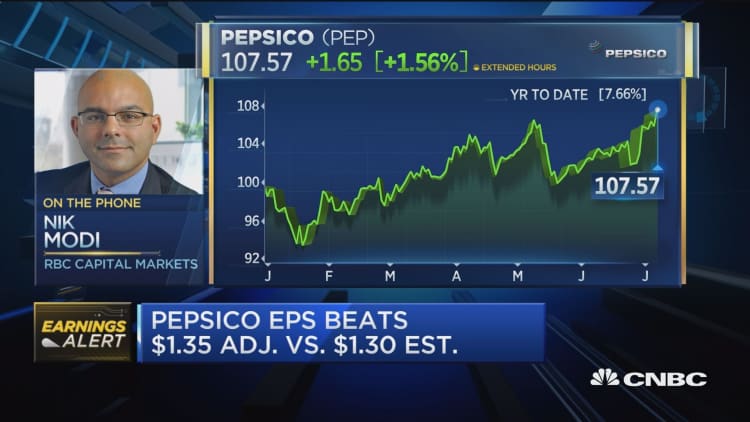 PepsiCo hits all-time high