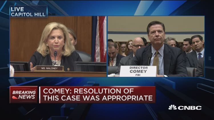 Comey: We hold everyone to the same standards 