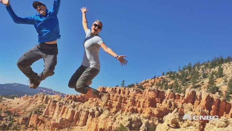 This couple quit their job to take a one year vacation