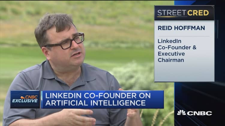 LinkedIn's Hoffman: AI will eventually affect professional spheres