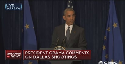 President Obama: 'Calculated attack' on Dallas police