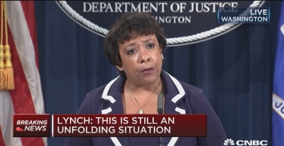 AG Lynch: The answer must not be violence