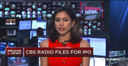 CBS Radio files for IPO