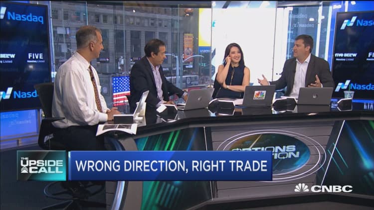 Wrong direction, right trade