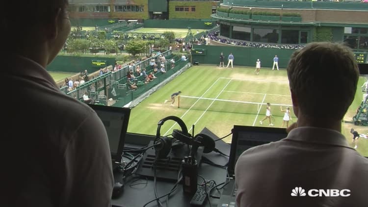 Wimbledon goes hi-tech