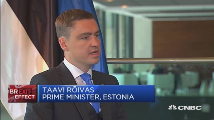 UK’s role in Europe remains very important: Estonia PM