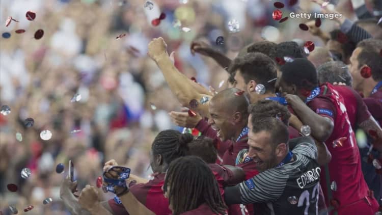 Portugal clinches first major soccer title