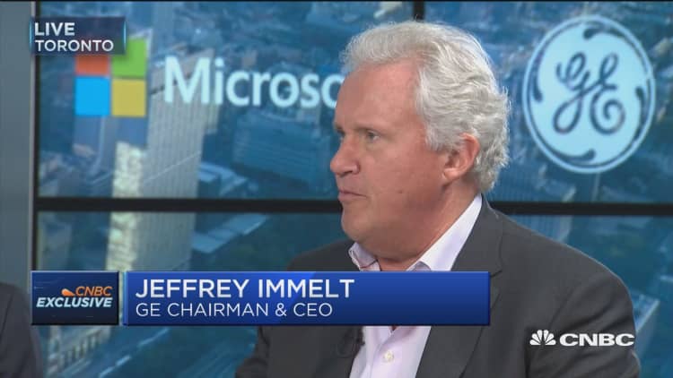 Partnering with Microsoft does 2 things: GE's Immelt