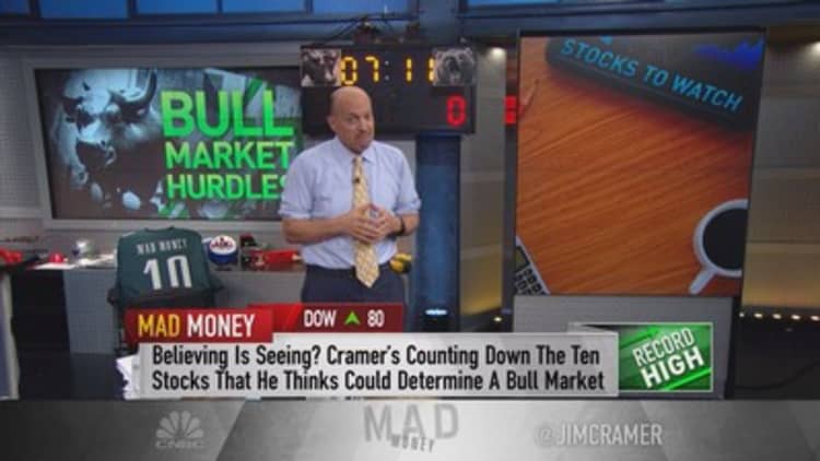 Cramer: 10 stocks that must rally for a real bull market to emerge