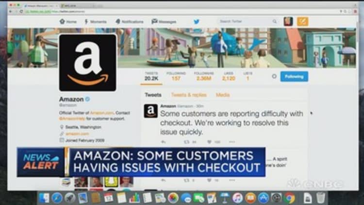 Amazon: Some customers having issues with checkout