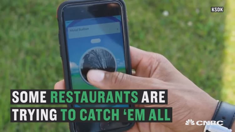 Some restaurants using Pokemon Go to boost sales
