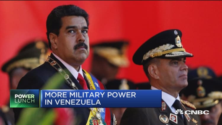 Venezuelan military growing in strength?