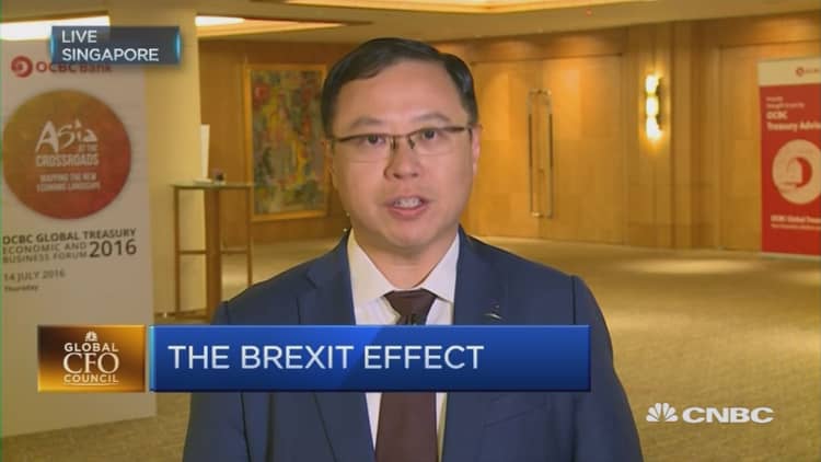 CapitaLand Group CFO: Our Brexit exposure is very small