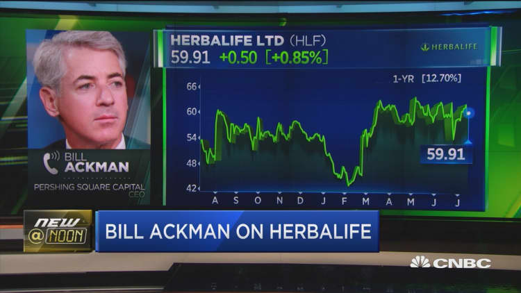 Ackman: Thousands HLF distributors attempt to recruit daily 