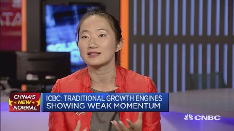 Traditional growth engines showing weak momentum: ICBC