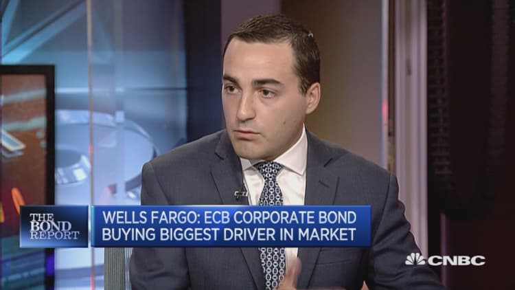 ECB corp. bond buying is biggest driver in market: Wells Fargo