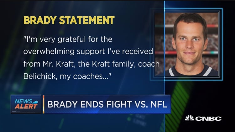Tom Brady ends fight vs. NFL