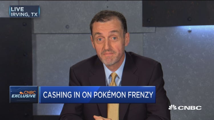 Sales up 100% in stores with Poke stops: GameStop CEO