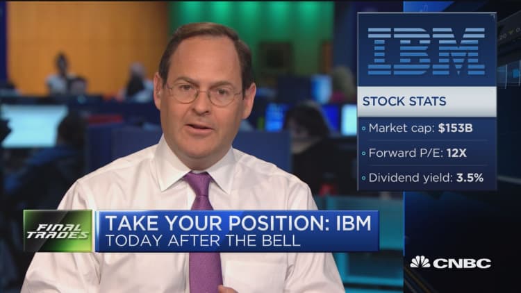 Take your position: IBM, Netflix and more