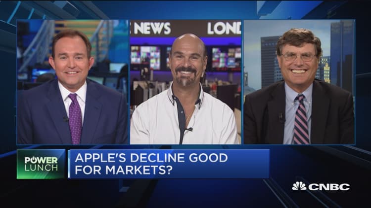 Apple's decline: Good for markets?