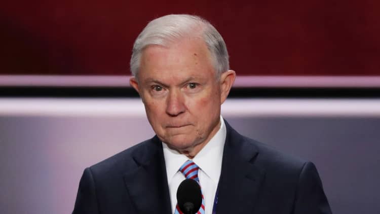 Sen. Sessions faces grilling at Capitol Hill hearing