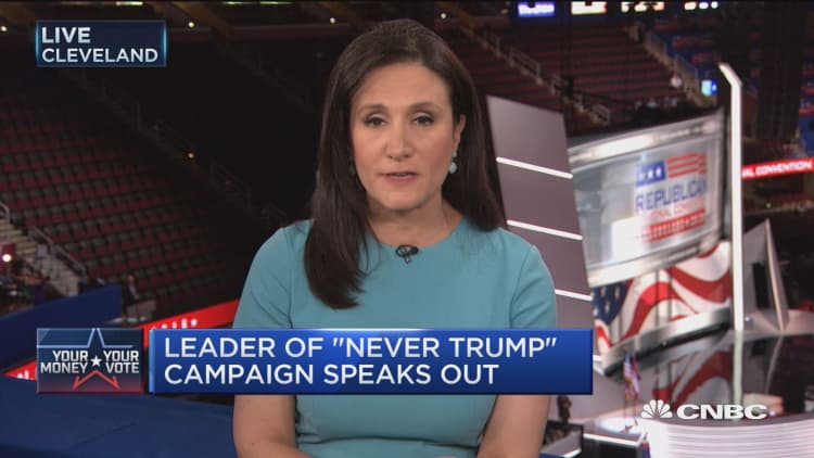 Leader of 'Never Trump' campaign speaks out