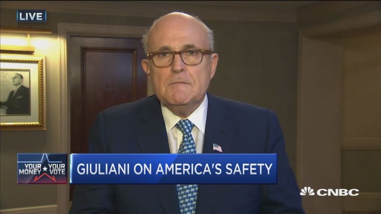Giuliani on America's safety