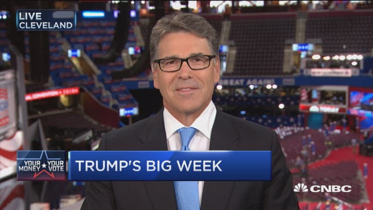 GOP has to pull together and be part of the team: Former Gov. Rick Perry