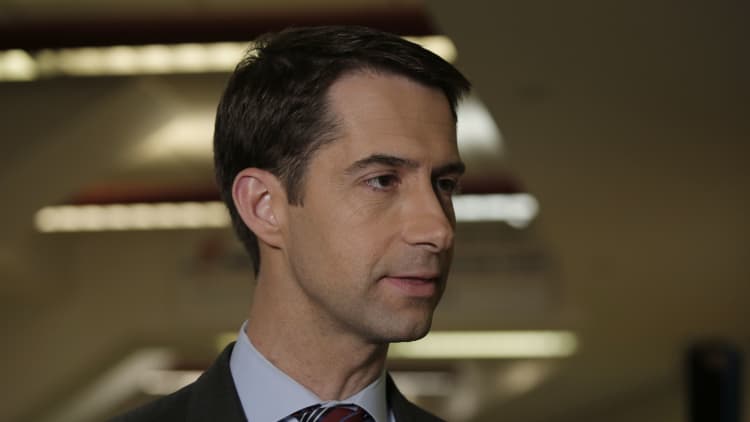 Sen. Tom Cotton: Tariffs are only a tool to stop unfair trade pratices