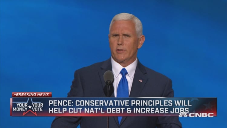 Mike Pence: Trump perseveres and does not quit