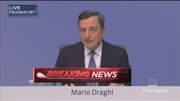 Draghi: Brexit headwind to EU economy